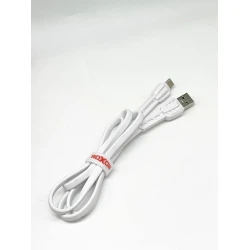 Kabel USB Moxom USB to Type-C 2.4A White