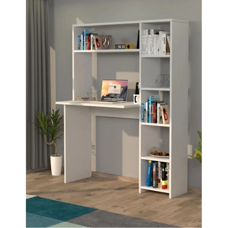 Yazı masası Duru, ağ, 40x114x75/140sm Yazı masası Duru, ağ, 40x114x75/140sm