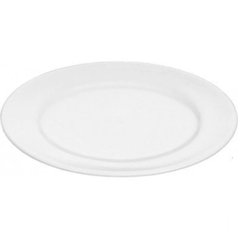 Тарелка десертная Wilmax WL-991005/A круг, 18 см, фарфор, белый Тарелка десертная Wilmax WL-991005/A круг, 18 см, фарфор, белый