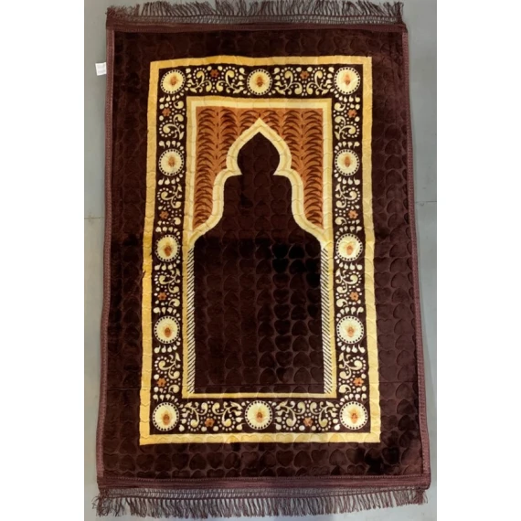 Ковер MiraNova CTS-459, велюр, коричневый, 80х120 см Ковер MiraNova CTS-459, велюр, коричневый, 80х120 см