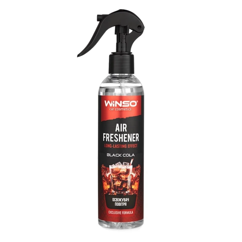 Ароматизатор для автомобиля Winso Black Cola 250 мл Ароматизатор для автомобиля Winso Black Cola 250 мл