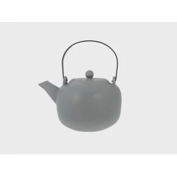 Чайник Porland Chai, фарфор, антрацит, 950 мл Чайник Porland Chai, фарфор, антрацит, 950 мл