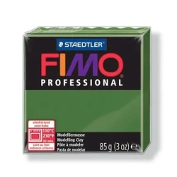 Глина полимерная Fimo Professional, 85г, зеленый лист