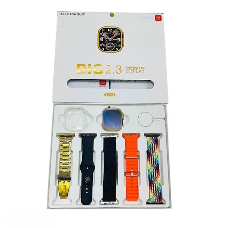 Умные часы Smart Watch i18 Ultra Suit Gold