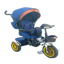 Uşaqlar üçün üçtəkərli velosiped BB-250, 3-5 yaş, göy