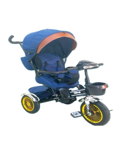 Uşaqlar üçün üçtəkərli velosiped BB-250, 3-5 yaş, göy