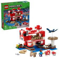Konstruktor LEGO Minecraft The Mooshroom House 21270, 8 yaş+, 500 hissə - 21270