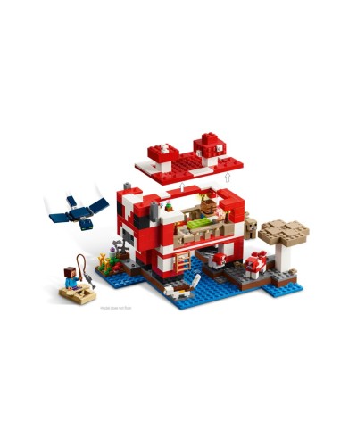 Konstruktor LEGO Minecraft The Mooshroom House 21270, 8 yaş+, 500 hissə - 21270