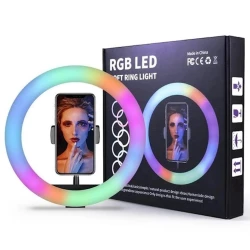 Лампа кольцевая RGB 3D 30