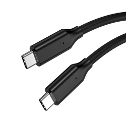 Kabel USB SBTOOL SCC-02 Type-C to Type-C 3A Black