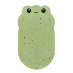 Антискользящий резиновый коврик для ванны Roxy Kids BM-4576-FR-G Лягушка, зеленый, 45х76 см