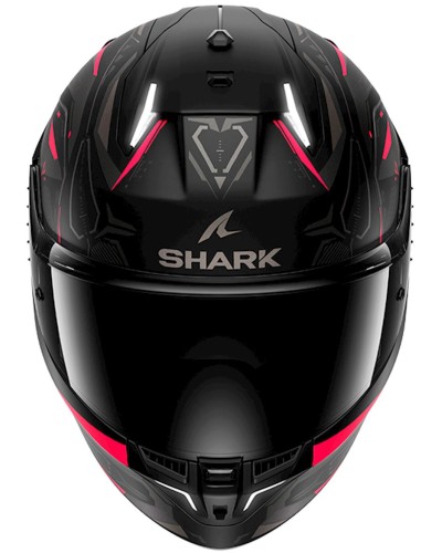 Motosikl dəbilqəsi Shark Skwal i3 Linik Lady Matt Black-Violet (HE0823EKVAM)