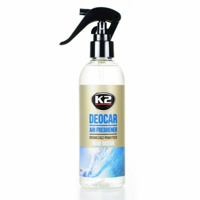 Hava təravətləndiricisi K2 Deocar Blue ocean, sprey/əl/universal, 250 ml Hava təravətləndiricisi K2 Deocar Blue ocean, sprey/əl/universal, 250 ml