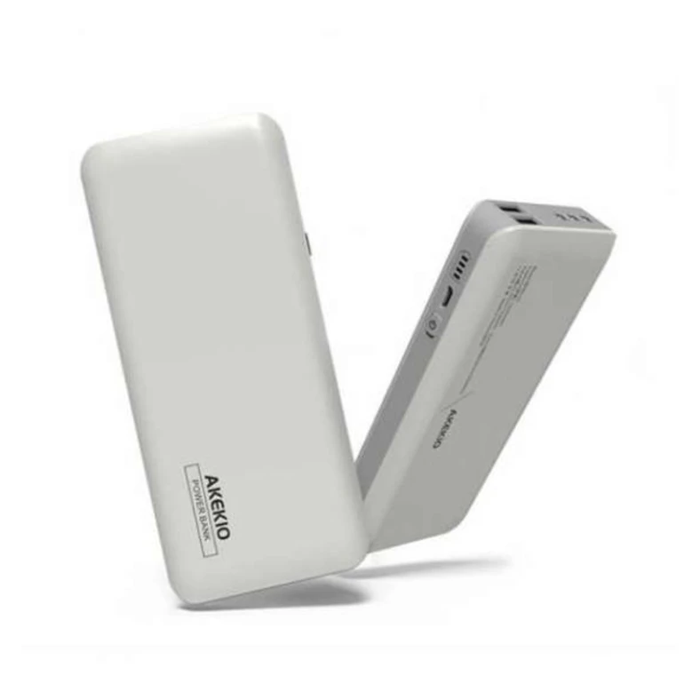 Внешний аккумулятор Akekio U5 10000 mAh White Внешний аккумулятор Akekio U5 10000 mAh White