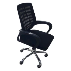 Кресло офисное 09, 59x60x60 см, черное