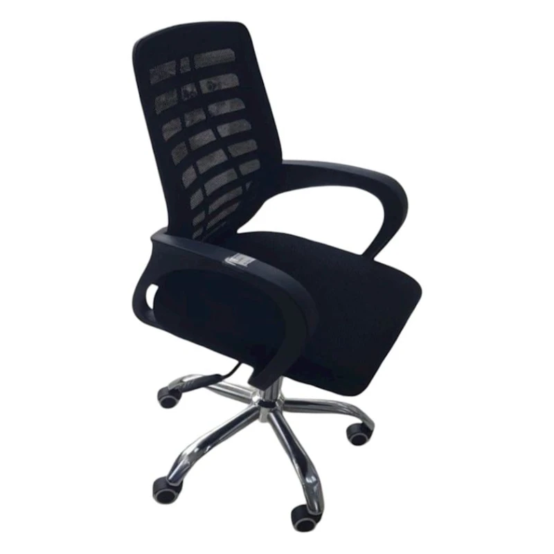 Кресло офисное 09, 59x60x60 см, черное