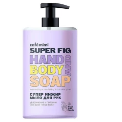Maye sabun əllər üçün Cafe Mimi Super Əncir 450 ml