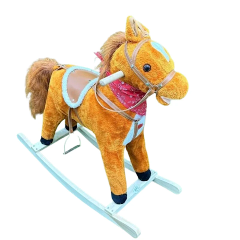 Игрушка-качалка M5498, 70 см, дерево, коричневая Игрушка-качалка M5498, 70 см, дерево, коричневая