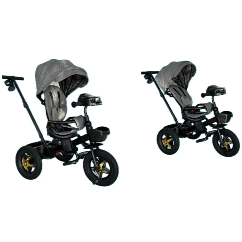 Трехколесный велосипед BB-222, серый Трехколесный велосипед BB-222, серый