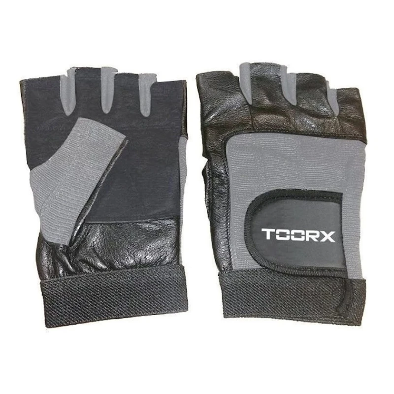 Перчатки для фитнеса Toorx AHF-032, размер М, серый/черный