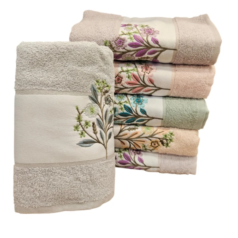 Набор полотенец Purry SHA-00004598, разноцветный, 50х90 см, 6 шт