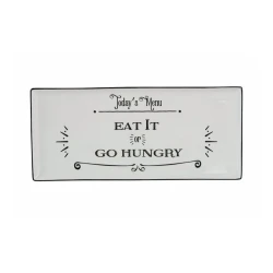 Тарелка Porland Be Happy 04AP020390, фарфор, белая, 25 см