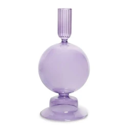 Подсвечник Hom-me стекло, Фиолетовый