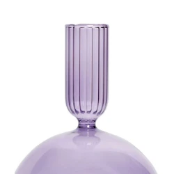 Подсвечник Hom-me стекло, Фиолетовый