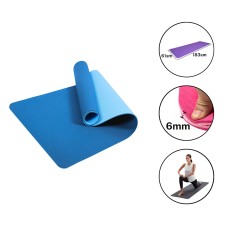 Yoqa üçün xalça Eco Friend 2226/2, 6 mm, mavi