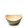 Миска Hom-me 100262, 19.5x17x9.5 см, бамбук, зелёная Миска Hom-me 100262, 19.5x17x9.5 см, бамбук, зелёная