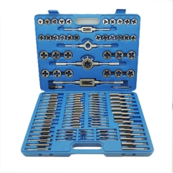Набор инструментов Threading Metric Tap And Die Tool Set, 110 предметов Набор инструментов Threading Metric Tap And Die Tool Set, 110 предметов