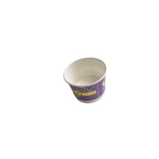 Dondurma üçün birdəfəlik qab dəsti Loyal 5658813768, karton, ağ, 9x5.5 sm, 200 ml, 1000 əd