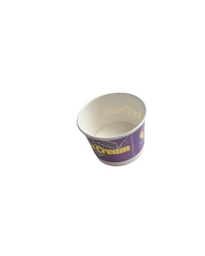 Dondurma üçün birdəfəlik qab dəsti Loyal 5658813768, karton, ağ, 9x5.5 sm, 200 ml, 1000 əd