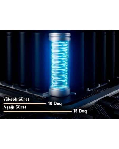 Avtomobil Üçün Simsiz əl tozsoranı Yesido VC08, 4000mAh, Type-C