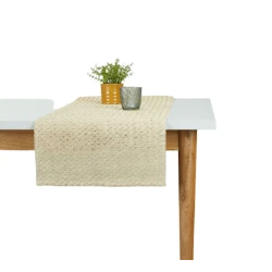 Настольная дорожка JYSK Lundalm, 37x150 см, бумажная пряжа, 500 г/м², натуральный
