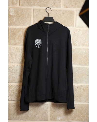 Tolstovka azarkeşlər üçün Nike DX0822-010, qara, parça, ölçü M