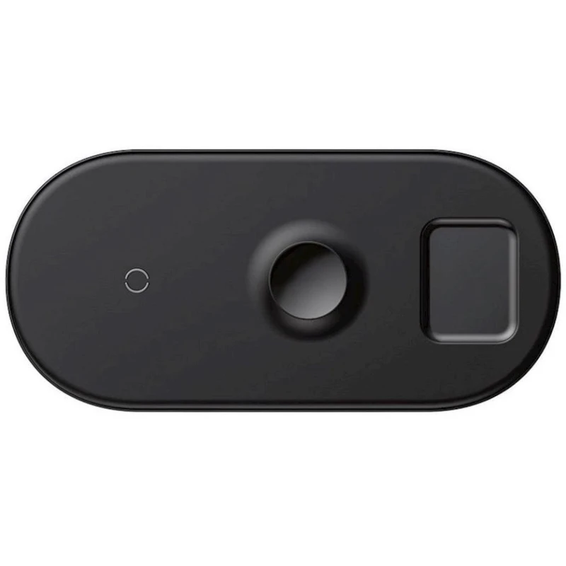 Беспроводное зарядное устройство Baseus Smart 3in1 Wireless Charger For Phone+Watch+Pods, Черный (6953156219410) Беспроводное зарядное устройство Baseus Smart 3in1 Wireless Charger For Phone+Watch+Pods, Черный (6953156219410)