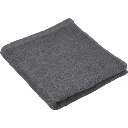 Полотенце для лица и рук Ideenwelt Antrasit, махровое, серое, 50Х100 см