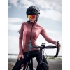 Велоджерси женская Santic L9C01104, бордовая, размер L