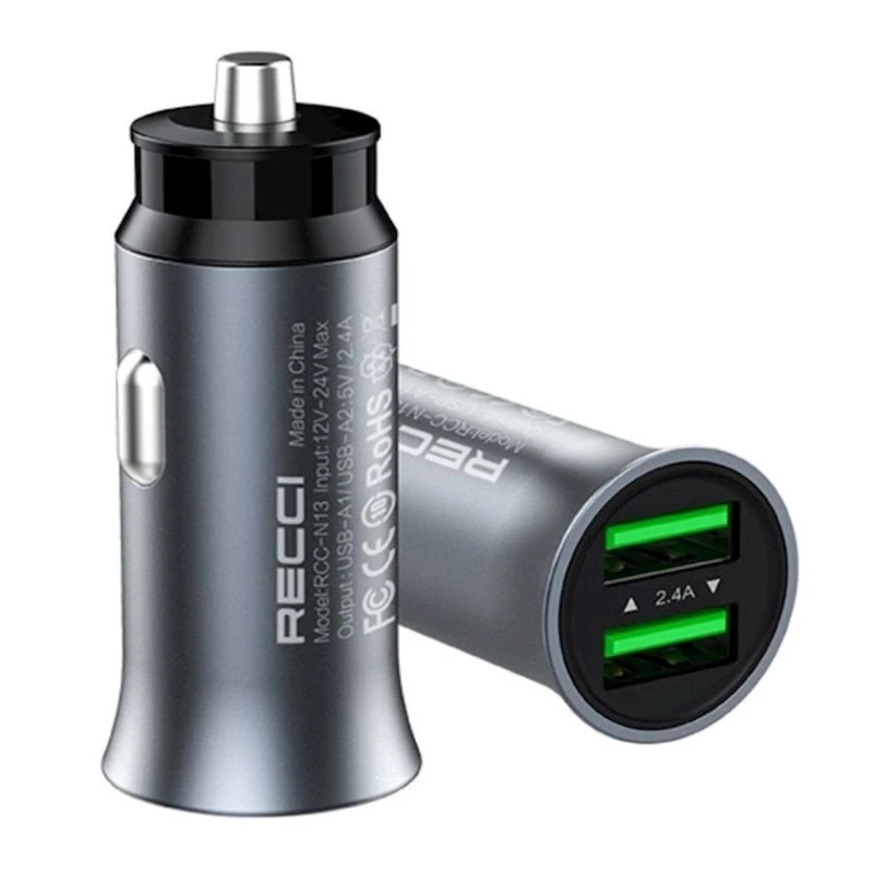 Автомобильное зарядное устройство Recci Travel RCC-N13 Автомобильное зарядное устройство Recci Travel RCC-N13