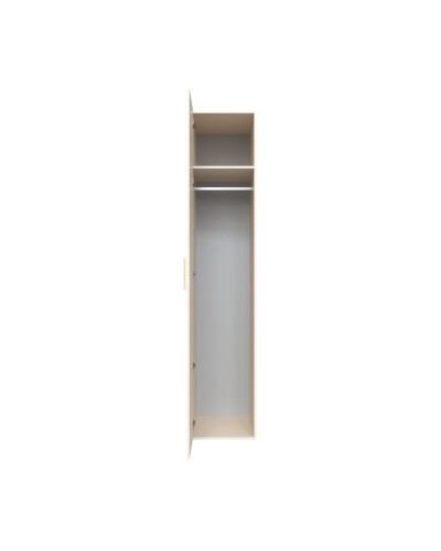 Şkaf Art Mebel 14, 210x50x45 sm, laminat, krem