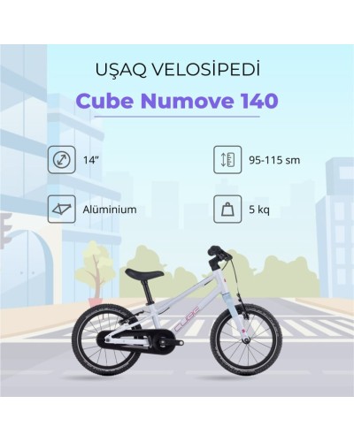 Velosiped Cube Numove 140 850220, 14