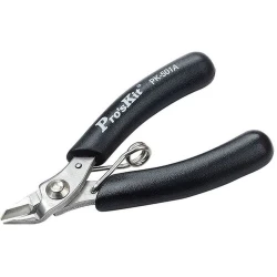 Микро кусачки с возвратной пружиной антистатические Pro'sKit 1PK-501A, 90 мм