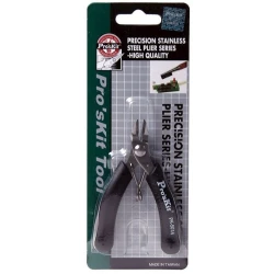 Микро кусачки с возвратной пружиной антистатические Pro'sKit 1PK-501A, 90 мм