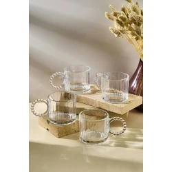 Набор чашек Perotti Ringo, стекло, прозрачный, 4 шт.