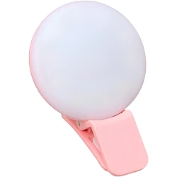 Светодиодная подсветка для телефона Mini-Q SS290 Pink Светодиодная подсветка для телефона Mini-Q SS290 Pink