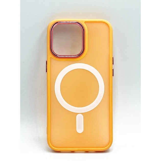 Çexol Magsafe Apple iPhone 13 Pro üçün, Narıncı
