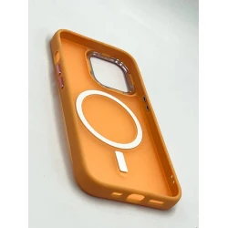 Çexol Magsafe Apple iPhone 13 Pro üçün, Narıncı