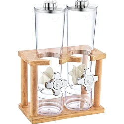 Saxlama qabı Sante HMSD_S20 şüşə, şəffaf, 41x29x15 sm, 2 əd