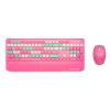 Комплект клавиатура и мышь Geezer SMK-679395AGPK Pink Комплект клавиатура и мышь Geezer SMK-679395AGPK Pink